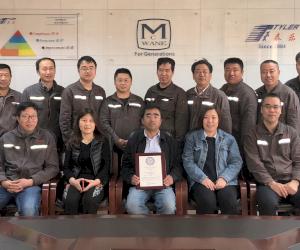 Tyler Xianxian receives McWane Exemplary Environmental Achievement Award
